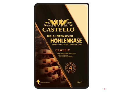 Castello Höhlen Käse Classic zrající aromatický sýr 50% t.v.s. 150g plátky