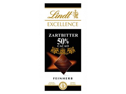 Lindt Excellence Zartbitter 50% kakaa 100g