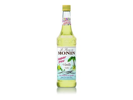 Monin Vanille Light Vanilkový sirup bez cukru 0,7l