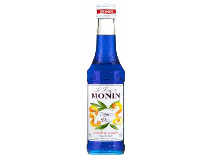 Monin Curaçao Blue Sirup Modré Curaçao 0,25l