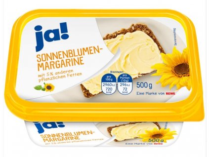 Ja! Slunečnicový margarín 80% 500g