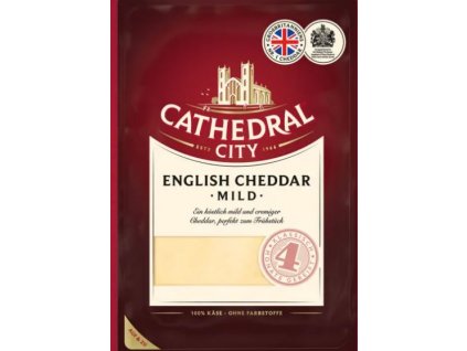 Cathedral City Cheddar plátkový jemný 48% t.v.s. 120g