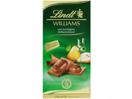Lindt Williams Mléčná čokoláda s hruškovicí 100g