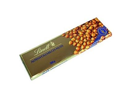 Lindt Mléčná čokoláda s lískovými oříšky 300g