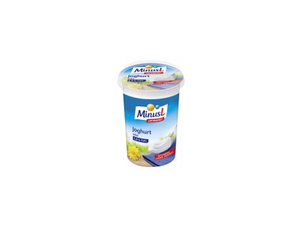 MinusL Jogurt jemný bílý krémový 3,8% se sníženým obsahem laktózy 400g