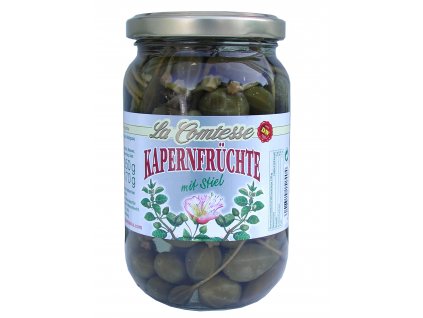 La Comtesse  Kapary se stopkou (Cherry Capers) 350/170g