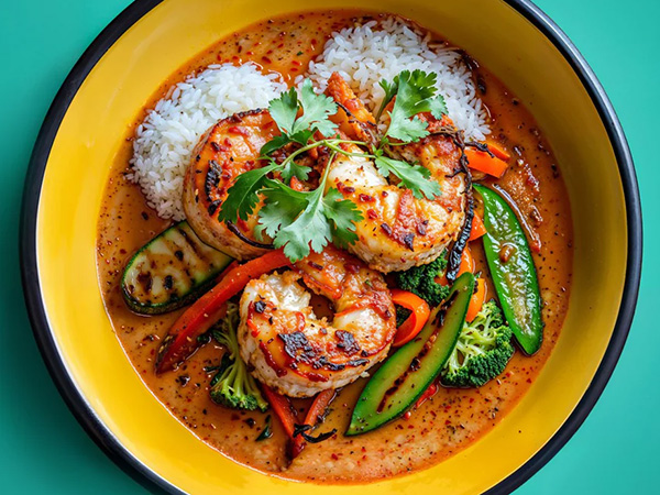 Červené umami kari