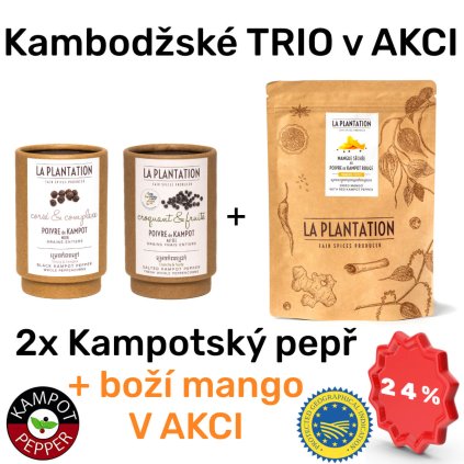 2 pepře a mango s