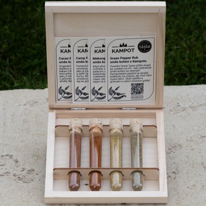 Degustační sada Kampotských grilovacích koření