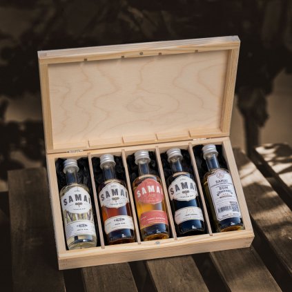 Degustační sada rumů SAMAI 5x50ml