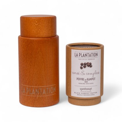 Mlýnek La Plantation tubus - buk odstín třešeň+ černý Kampotský pepř 50g tubus