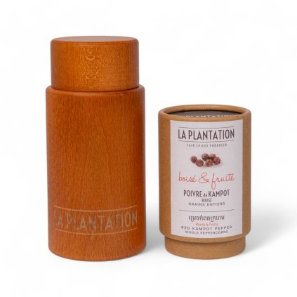 Mlýnek La Plantation tubus - buk odstín třešeň+ červený Kampotský pepř 50g tubus