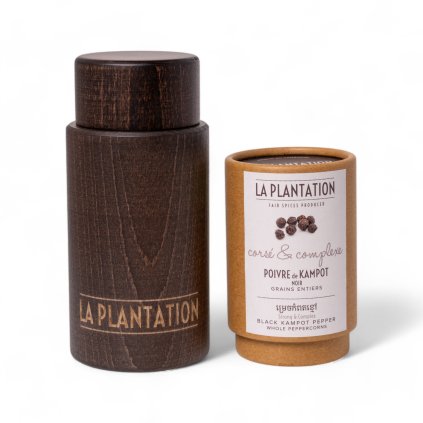 Mlýnek La Plantation tubus - buk odstín ořech + černý Kampotský pepř 50g tubus