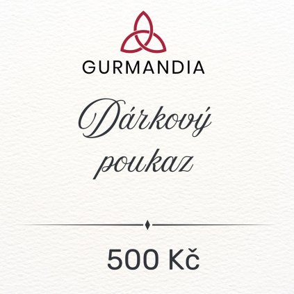 Dárkový poukaz 500 Kč