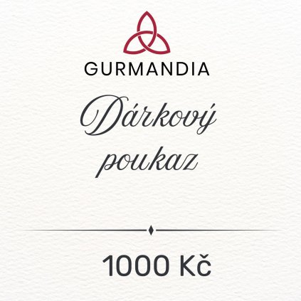 Dárkový poukaz 1000 Kč
