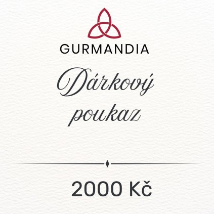Dárkový poukaz 2000 Kč