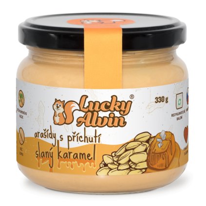 Arašídy s příchutí slaný karamel (Hmotnost 200 g)