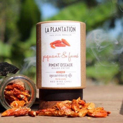 Smoked Bird Chilli z Kambodže 15g tubus