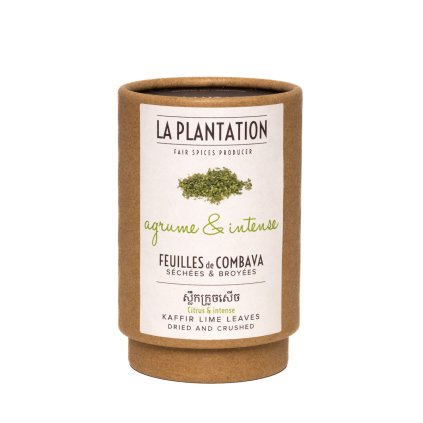Kaffir Lime (Kafrová limeta) listy drcené 25g tubus