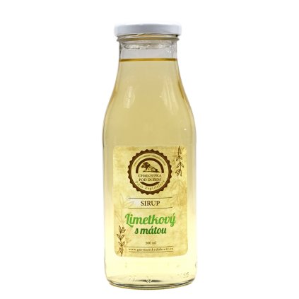 SIRUP - Limetkovo-mátový 500ml