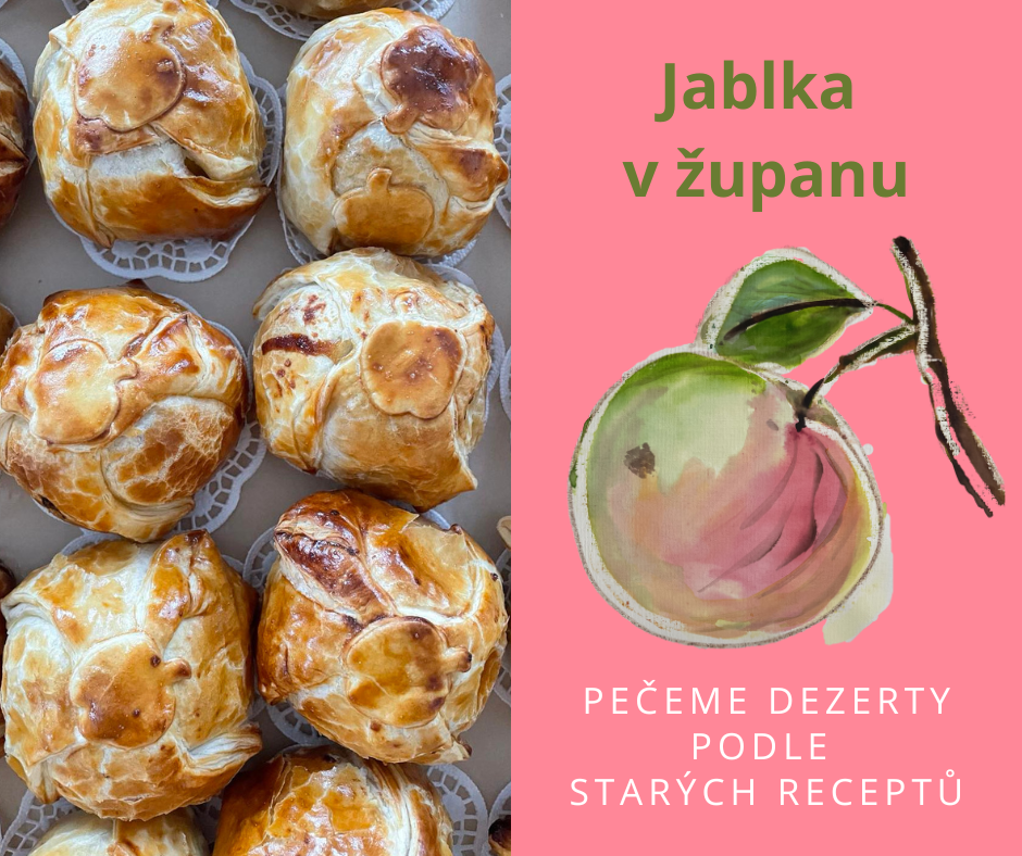 Jablka v županu