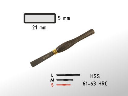 21mm plochý nůž scraper GURTOOL S