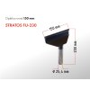 Opěrka rovná 150mm GURTOOL FU 230 rozměry