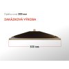 Opěrka rovná 300mm GURTOOL top zakázková výroba