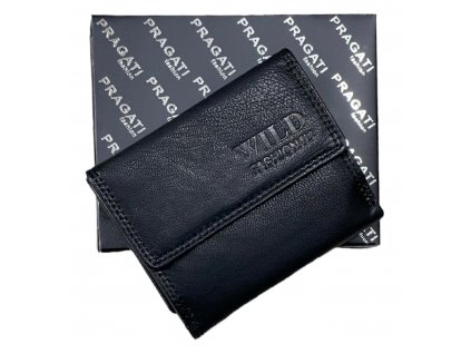 Dámská kožená peněženka malá Wild Fashion black