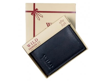 Pánská kožená peněženka Wild Fashion4u černá