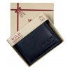 Pánská kožená peněženka s přezkou Wild Fashion4u černá