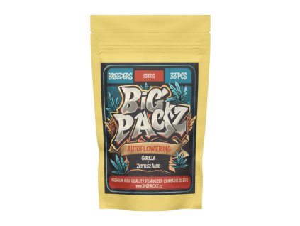 70734 big packz gorila x zkittlez auto autoflowering feminized 33ks