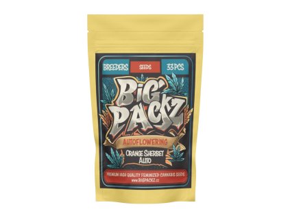 70767 big packz orange sherbet auto autoflowering feminized