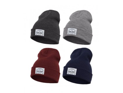 74685 cepice sensi beanie osfa black cerna