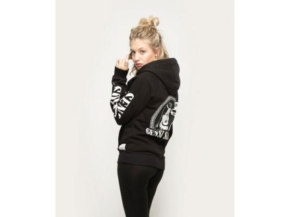 74700 mikina sensi seeds original hoodie cerna velikosti s xxl
