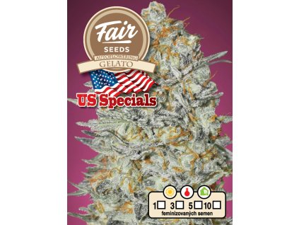 Fair Seeds Auto Gelato, feminized autoflowering (Balení 1 ks)