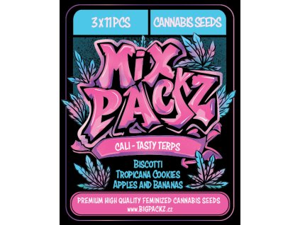 77058 mix packz cali chut tasty terps feminized 33ks