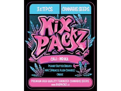 77073 mix packz cali indica feminized 33ks
