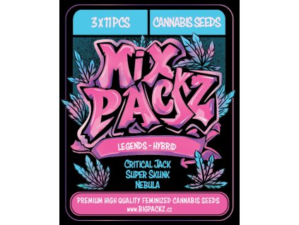 77079 mix packz legends hybrid feminized 33ks