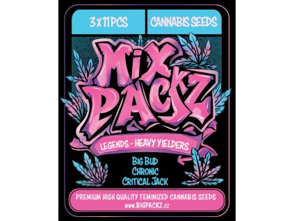 77082 mix packz legends vynos heavy yielders feminized 33ks