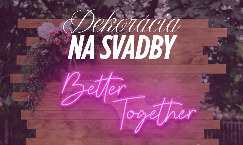 Svadobná dekorácia