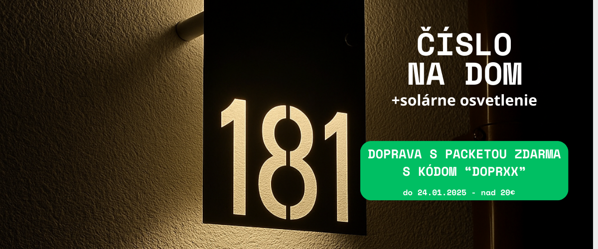 Domové číslo kupón