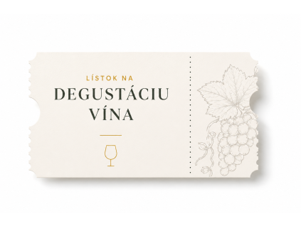 Lístok na degustáciu