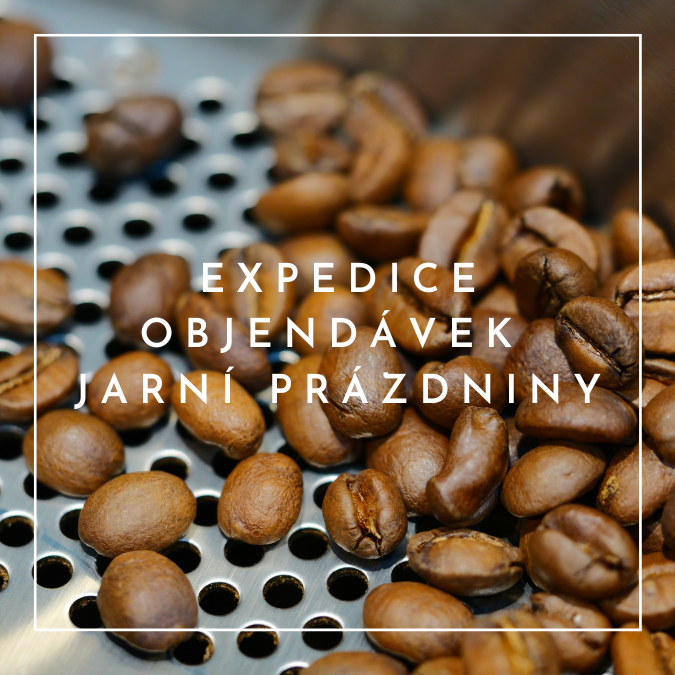 O jarních prázdninách kávu odesíláme