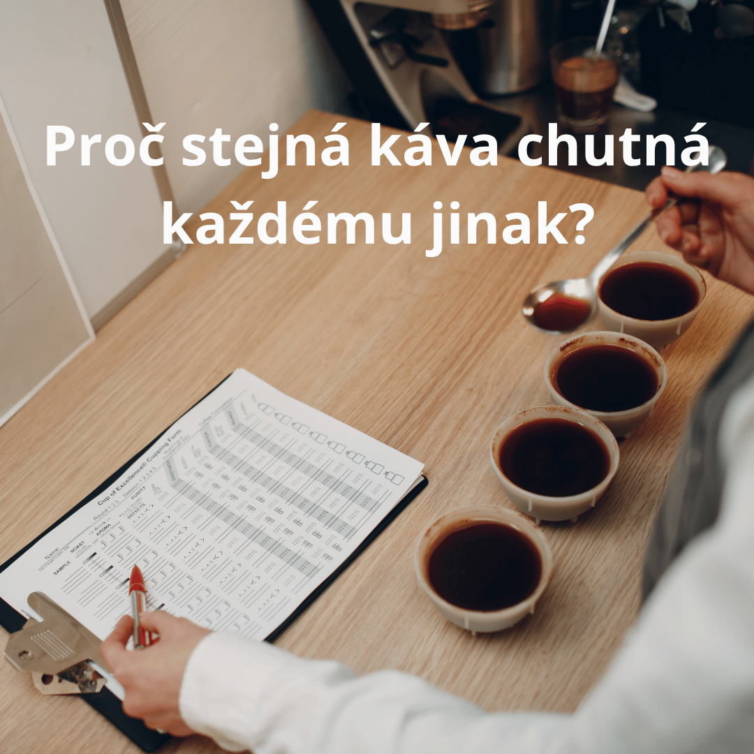 Proč stejná káva chutná každému jinak?