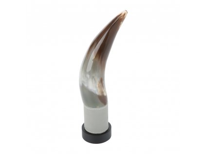 aubrac cow horn salt mill 812202