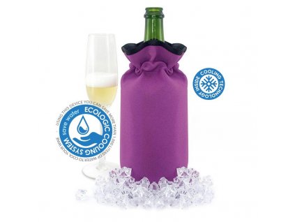 Chladící obal na víno Fialový Pulltex Cooler Bag Purple