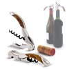 Vývrtka, otvírák na víno s palisandrovou rukojetí a koženým pouzdrem Pulltex Pulltap´s Toledo Corkscrew