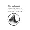 Pulltex teflon coated spiral 9