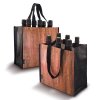 wine bag wood